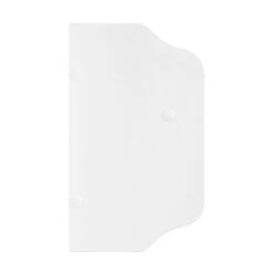 25" X 9" Entryway Floating Utility Wall Shelf With Hooks White - Danya B. 25 25" X 9" Entryway Floating Utility Wall Shelf With Hooks White - Danya B. -Baxton Studio Store GUEST 28f76402 1723 41c2 8714 13d2e3f9ad76