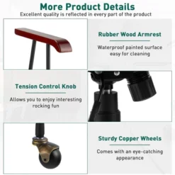 Costway Velvet Home Office Chair Swivel Adjustable Task Chair W/ Wooden Armrest 15 Costway Velvet Home Office Chair Swivel Adjustable Task Chair W/ Wooden Armrest -Baxton Studio Store GUEST 295110a1 e91b 43ce 9389 c004659f2d4f