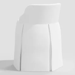 Quin Vanity Chair Twill White - Threshold™ 6 Quin Vanity Chair Twill White - Threshold™ -Baxton Studio Store GUEST 297b7d90 2126 4c56 b7fb 5ad9f71b10dc