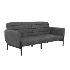 Ash Futon Distressed Faux Leather - Room & Joy 28 Ash Futon Distressed Faux Leather - Room & Joy -Baxton Studio Store GUEST 2b66c19b 10d2 4de0 85b4 7888ee206279