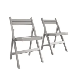 Cosco 2pk XL Wood Slat Back Folding Chairs -Baxton Studio Store GUEST 2c6d4459 d8ef 4a07 93d8 81c61d9b32de