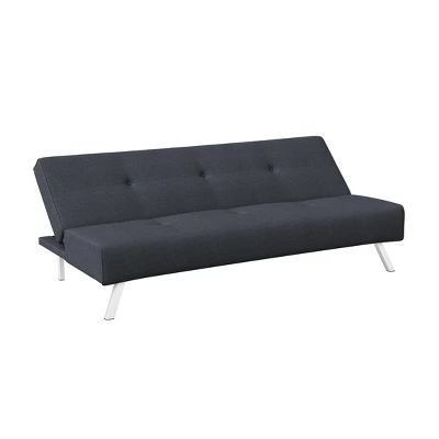 Sorenson Convertible Futon Sofa Bed Charcoal - Serta 9 Sorenson Convertible Futon Sofa Bed Charcoal - Serta - Image 9
