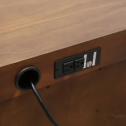 4pc Queen Aurora Mid Century Bedroom Set Brown - Abbyson Living -Baxton Studio Store GUEST 2cf74fbc bd46 474b b88f ba37631e51b1