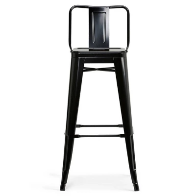 Set Of 4 30" Josephine Metal Counter Height Barstools - WyndenHall 9 Set Of 4 30" Josephine Metal Counter Height Barstools - WyndenHall - Image 9