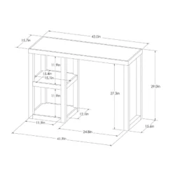 Carson Wood Writing Desk With Storage White - Threshold™ 5 Carson Wood Writing Desk With Storage White - Threshold™ -Baxton Studio Store GUEST 2e25fab9 58e1 4d1d ab2f 351e9f9fb385