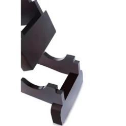 BIRDROCK HOME Stackable Wood Bottle Rack - 2 Wooden Wave Bars - Set Of 2-12 Bottle - Espresso -Baxton Studio Store GUEST 2e36bd23 52a6 4aec 9f99 4f46355c788b