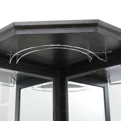 Corner Bar Unit With Mesh Doors - Home Source 4 Corner Bar Unit With Mesh Doors - Home Source - Image 4