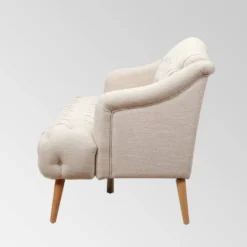 Adelia Contemporary Tufted Sofa Beige - Christopher Knight Home -Baxton Studio Store GUEST 2e86d461 a83c 44fa a86e c1e6edf3b964