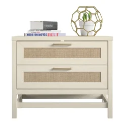 Ameriwood Home Lennon 2 Drawer Nightstand -Baxton Studio Store GUEST 2f6cee9f 83e8 4d07 8ef1 7fec4ebb0c57