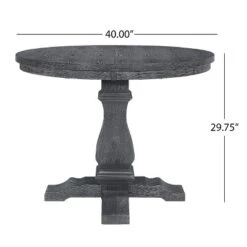 5pc Maria French Country Wood Expandable Dining Set Gray/Black - Christopher Knight Home 21 5pc Maria French Country Wood Expandable Dining Set Gray/Black - Christopher Knight Home -Baxton Studio Store GUEST 32777cc9 bae6 492d 8753 6cc9ccf89dff