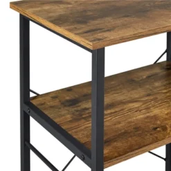 Yaheetech Kitchen Storage Rack With Basket/Hooks/Storage -Baxton Studio Store GUEST 328a964f df05 4ca3 ad6b 7178d0596f3d