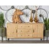 Modern Wood Sideboard Buffet Light Brown - Olivia & May