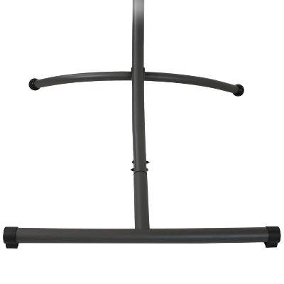 Sunnydaze Decor Sunnydaze Outdoor Hanging Chaise Floating Lounge Chair With Canopy Umbrella And Arc Stand 11 Sunnydaze Decor Sunnydaze Outdoor Hanging Chaise Floating Lounge Chair With Canopy Umbrella And Arc Stand - Image 11