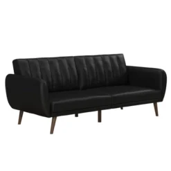 Brittany Futon Convertible Sofa Faux Leather - Novogratz 25 Brittany Futon Convertible Sofa Faux Leather - Novogratz -Baxton Studio Store GUEST 332a32ef eea7 402f b25e 382449531782