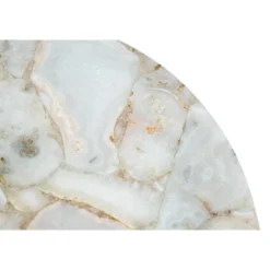 Heron Side Table White/Gold - ZM Home -Baxton Studio Store GUEST 350a94c0 d557 473d a7f9 353188b87c14