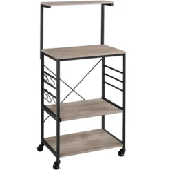 Yaheetech 50.5"H Kitchen Baker's Rack With Side Hooks -Baxton Studio Store GUEST 354124ed 3c61 4fa3 ab97 51cf915d7c3b