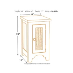 Wystfield Chair Side End Table White/Brown - Signature Design By Ashley -Baxton Studio Store GUEST 35ea0c8c cb8d 413c adf1 29307dbae008