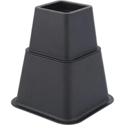 Juvale Set Of 8 Bed Risers For Platform Bed Frames, Heavy Duty Furniture Lifter Set, 3, 5, And 8-Inch Adjustable Heights, Supports Up To 1,100 Pounds -Baxton Studio Store GUEST 3649b2bc 554c 435f 9c94 e14c4364de86