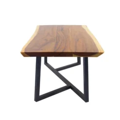 Contemporary Wood Dining Table Brown - Olivia & May -Baxton Studio Store GUEST 37c2fa1d 347c 4c66 9cbf a8abc504689a