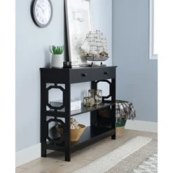Omega 1 Drawer Console Table - Breighton Home -Baxton Studio Store GUEST 384958ef a3da 47a4 a4eb 70df3945ea05