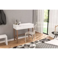 Aspen Pull Top Vanity White - Polifurniture -Baxton Studio Store GUEST 39429913 43c2 456f 990d 8bff0c8b7e29