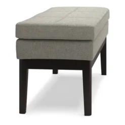 Bragg Ottoman Bench Light Gray - WyndenHall -Baxton Studio Store GUEST 3970ba27 d558 4914 a4d6 c1aea7151033
