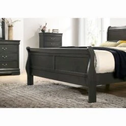 6pc Sliver Sleigh Bedroom Set - HOMES: Inside + Out -Baxton Studio Store GUEST 3a2762d9 3193 4fc1 a2ef 6adb344f0d05