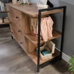 North Avenue 3 Drawer Horizontal Chest Sindoori Mango - Sauder 10 North Avenue 3 Drawer Horizontal Chest Sindoori Mango - Sauder -Baxton Studio Store GUEST 3a459274 7ae6 48d9 ab41 bc86dfd56c20