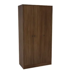 Denmark 3 Door Wardrobe - Polifurniture -Baxton Studio Store GUEST 3ab4736c ddc0 4d04 ba63 745869dfba6d