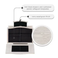 Helene Jewelry Armoire - Powell Company -Baxton Studio Store GUEST 3b48949f 765d 4652 8895 ca094773a7d1