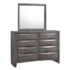 Madison Dresser And Mirror Set Gray - Picket House Furnishings