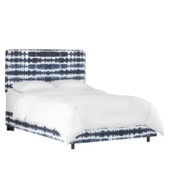 Austin Upholstered Bed In Patterns - Skyline Furniture