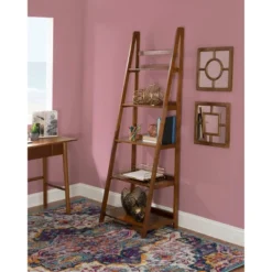 72" Charlotte Bookshelf - Linon -Baxton Studio Store GUEST 3dfdf4bb 8e60 4c4a 9001 e806cb0b2915