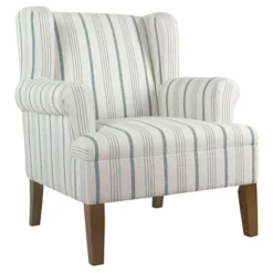 Emerson Rolled Arm Accent Chair - Homepop -Baxton Studio Store GUEST 3e0f05f8 e604 4ff0 894a cf26624832ef
