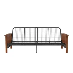 Full Brixen Wood Arm Metal Futon Frame With 6" Mattress - Room & Joy 31 Full Brixen Wood Arm Metal Futon Frame With 6" Mattress - Room & Joy -Baxton Studio Store GUEST 4149f9e2 fb2b 4aed 89f5 dd8cfab9285f