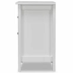 2PCS Nightstand End Beside Table Drawers Modern Storage Bedroom Furniture White -Baxton Studio Store GUEST 42bbb792 5efe 48e6 85f8 79e970d6e95d