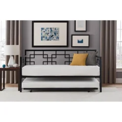 Twin Gemma Daybed With Trundle - Room & Joy -Baxton Studio Store GUEST 431faf61 92d3 4068 8402 11f3374bd122
