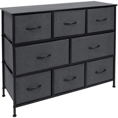 Sorbus 8 Drawer Dresser With Wood Top 8 Sorbus 8 Drawer Dresser With Wood Top - Image 8