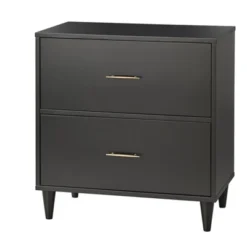 Ana 2 Drawer File Cabinet - Lifestorey 13 Ana 2 Drawer File Cabinet - Lifestorey -Baxton Studio Store GUEST 4456ddd9 53a5 44ce 89f3 419d76d29f03