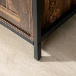 HOMCOM Industrial Sideboard, Buffet Cabinet With Doors, Storage Cabinets, Racks, Drawer, Adjustable Shelves For Living Room, Kitchen, Home Bar, Brown -Baxton Studio Store GUEST 48773eae c9a2 46be b163 d7ec10cc1dfb