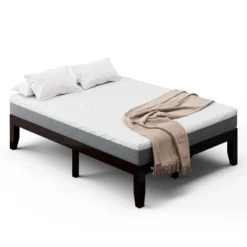 Costway Full Size Wood Bed Frame & 8'' Foam Mattress Set CertiPUR-US Certified 18 Costway Full Size Wood Bed Frame & 8'' Foam Mattress Set CertiPUR-US Certified -Baxton Studio Store GUEST 48bf895c befe 4bfd 81ce a1bce54d95f4