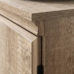 Morgan 4 Door Storage Cabinet Oak - South Shore -Baxton Studio Store GUEST 498e7a83 14b5 4f96 941d bdc091e78071