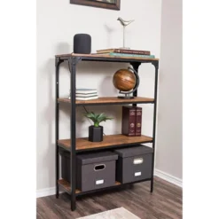 Internet's Best 4-Pack Collapsible File Storage Organizer With Lid - Charcoal 11 Internet's Best 4-Pack Collapsible File Storage Organizer With Lid - Charcoal -Baxton Studio Store GUEST 49f9f709 125a 4e50 80ba d676b074385b