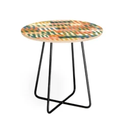 Gigi Rosado Pastel Mosaic Side Round Table - Deny Designs -Baxton Studio Store GUEST 4a71808a 99b3 4f3f 9c61 d01c9f78c316