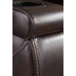 Warnerton Power Recliner Loveseat With Console And Adjustable Headrest Chocolate - Signature Design By Ashley -Baxton Studio Store GUEST 4b834f28 6074 4e03 9071 32462262052c