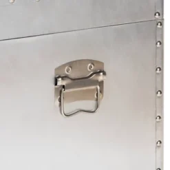 Serge Metal 2 Drawer Accent Storage Chest Silver - Baxton Studio -Baxton Studio Store GUEST 4d129b3f 3195 4bcb 960a 93e66b54a8c3