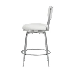 Baltimore Metal And Upholstered Swivel Counter Height Stool Chrome - Hillsdale Furniture 14 Baltimore Metal And Upholstered Swivel Counter Height Stool Chrome - Hillsdale Furniture -Baxton Studio Store GUEST 4db3fc0e fbe2 4171 b7ff 2fd56ac823da