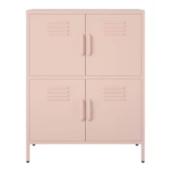 RealRooms Shadwick 4 Door Metal Locker Storage Cabinet 9 RealRooms Shadwick 4 Door Metal Locker Storage Cabinet -Baxton Studio Store GUEST 4db7412a 9945 4d9f a1bd 045d63c44116