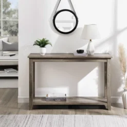 Classic Wood Console Table - Saracina Home -Baxton Studio Store GUEST 4de02c5b b67c 4385 9742 ffb1d1fd0082