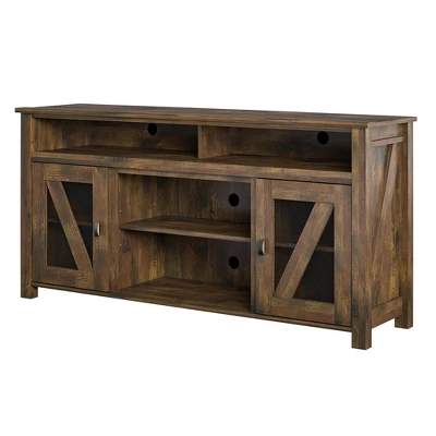 Landson TV Stand For TVs Up To 60" Rustic - Room & Joy 2 Landson TV Stand For TVs Up To 60" Rustic - Room & Joy - Image 2